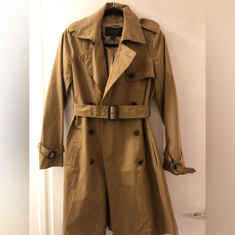 J Crew trench coat